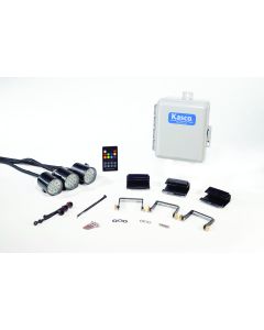 Kasco-6 Light Kit 24Volt DC (RGB control panel, remote control,   50' cords, brackets, connectors & clips)