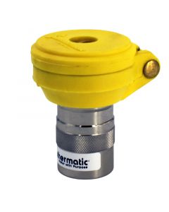 Weathermatic-7643-QCVLYEL-1" Quick Coupling Valve, Yellow Cover with Locking Cover, NPT