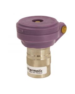 Weathermatic-7645-QCVLNP-1" Quick Coupling Valve With Locking Cover And Non-Potable Warning Cap, NPT