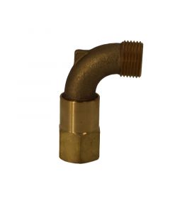 Weathermatic-8810-ELL-Brass Swivel Elbow, 3/4" FPT X 3/4" GHT