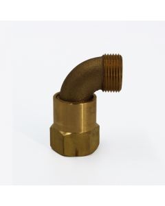 Weathermatic-8812-ELL-Brass Swivel Elbow, 1" FPT X 1" GHT